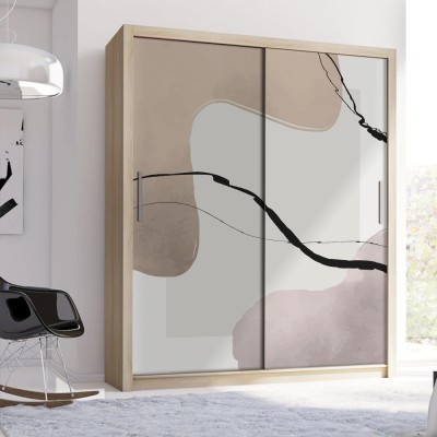 Διακόσμηση παιδικού δωματίου House Art - ΣΗΜΑΝΤΙΚΟ: Σε περίπτωση διαφοράς τιμής από το κατάστημα ισχύει παντα και μόνο η τιμή του καταστήματος Minimal painting, Line Art, Αυτοκόλλητα ντουλάπας, 100